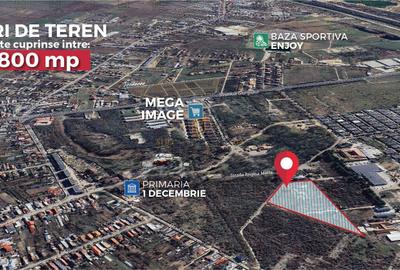Teren Construcții intravilan de 19470 mp, în 1 Decembrie - 1