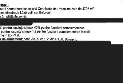 Teren Construcții intravilan de 4797 mp, în Bujoreni - 9