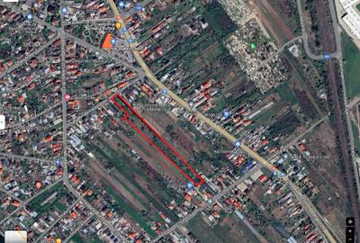 Teren situat in Centrul orasului Buftea  7350 mp.