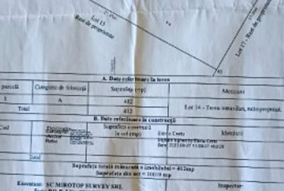 Teren de 412 mp, în Berceni - 1