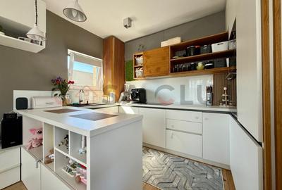 Apartament cu 3 camere semidecomandat, mobilat în Borhanci - 3