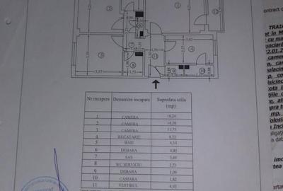 Apartament cu 3 camere decomandat în Baicului - 1