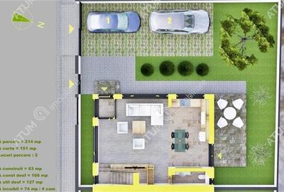 Casa moderna cu 4 camere 3 bai si teren de 214 mp zona Triajului - 3
