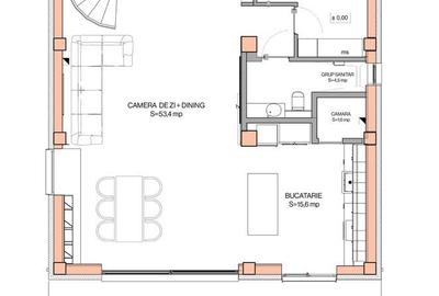 Casă cu 4 camere în Vișan - 2