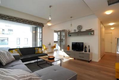 Apartament cu 2 camere semidecomandat, mobilat în Herăstrău