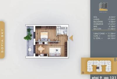 Titan-Pallady Metrou 8 min Apartament 2 Camere Spatios Mutare Rapida - 5