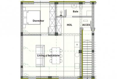 Apartament nou cu 2 camere, 54 mp, parcare subterana – Cetate, Alba Iulia - 3