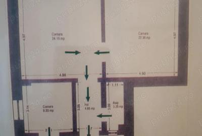 Spațiu comercial, de 70 mp, în Central