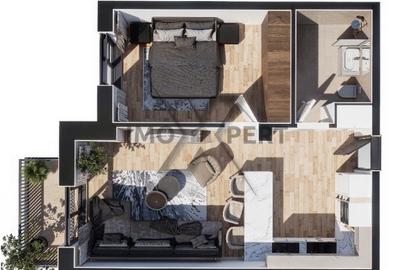 Apartament 2 camere, etaj intermediar,bloc premium Baciu Regal - 1