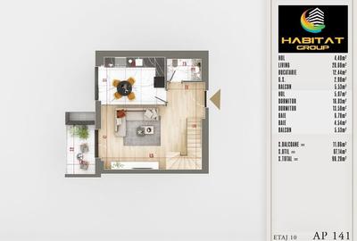 Apartament 3 camere duplex SMART HOME - 5