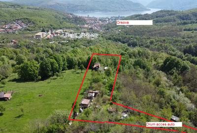 Teren intravilan 2500 mp cu vie, pomi ?i construc?ii Or?ova - 1