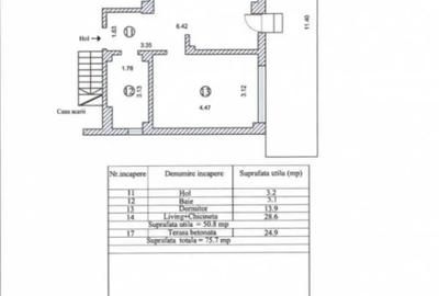 Apartament cu 2 camere semidecomandat în Nord - 4