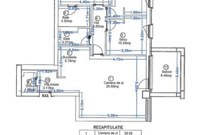 Apartament cu 4 camere în Central - 4