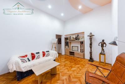 Apartament cu 3 camere semidecomandat, mobilat în Ultracentral