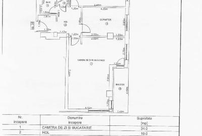 Apartament cu 3 camere decomandat, mobilat în Central - 16