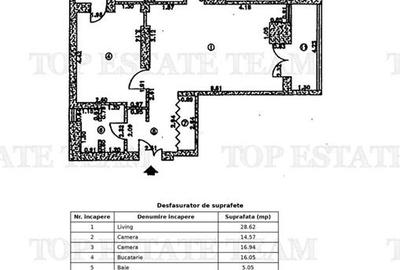 Apartament cu 3 camere decomandat, mobilat în Floreasca - 10