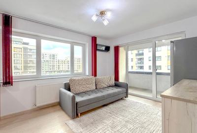 Apartament cu 2 camere nedecomandat, mobilat în Tractorul - 1