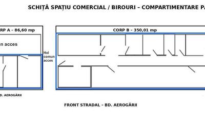 Spațiu comercial, de 436 mp, în Băneasa - 4