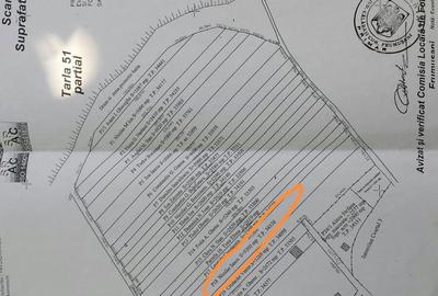 Teren de 5260 mp, în Frumușani