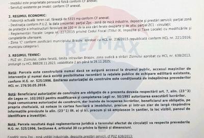 Teren Construcții intravilan de 5315 mp, în Centură - 5