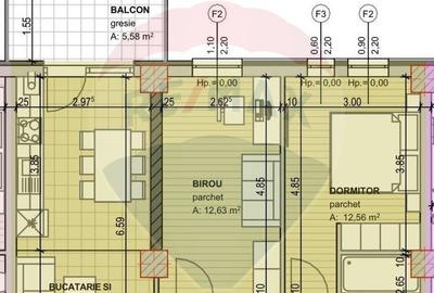 Apartament cu 3 camere de vanzare in bloc nou, zona Cen... - 3