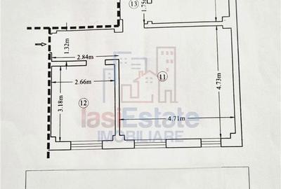Apartament cu 3 camere în Tomești - 8