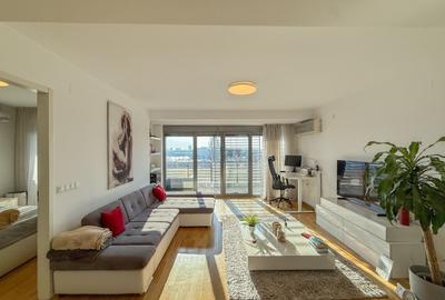 Apartament cu 2 camere semidecomandat, mobilat în Băneasa - 4