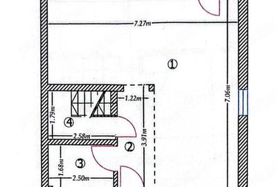 Casă cu 4 camere cu Teren 220 Mp în Central - 1