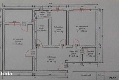 Apartament cu 2 camere decomandat în Libertății - 1