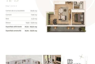 OPERA TEI || 2 CAMERE CU TERASA DE 11.62 MP || LACUL TEI || PARCUL CIRCULUI - 4