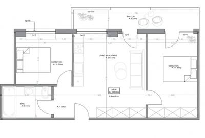 Apartament 3 camere, finisat modern, Bloc nou, Iulius Mall Cluj-Napoca - 3
