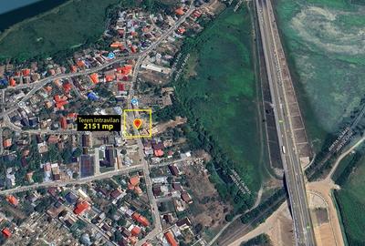 Cernica - Caldararu | teren liber 2 151 mp | toate utilitatile - 2