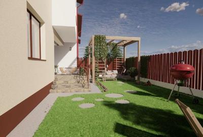 Vila cu 5 camere, 210 mp + Teren 150 mp { Acces rapid Soseaua Leordeni } - 1