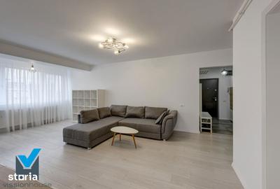 Apartament cu 2 camere semidecomandat, mobilat în Străulești