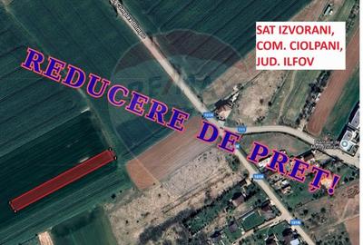 Teren Construcții extravilan de 1858 mp, în Izvorani - 1