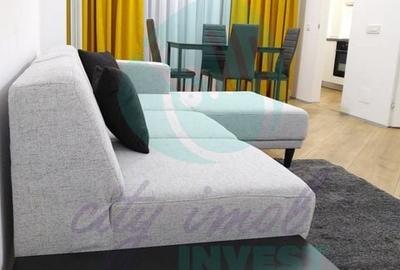 Apartament cu 2 camere semidecomandat, mobilat în Floreasca