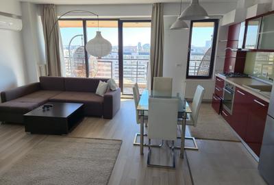 Apartament cu 2 camere, mobilat în Barbu Văcărescu - 2