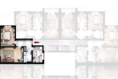 Apartament cu 2 camere decomandat în Calea Urseni - 6