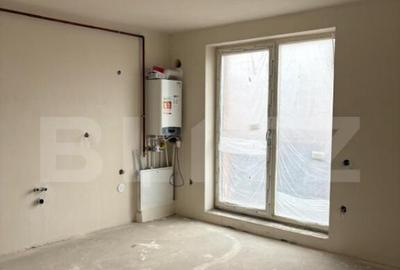 Apartament semifinisat, bloc nou