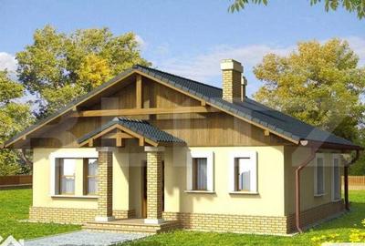 Casa in stadiu de proiect-100mp- teren 550mp- Vacaresti - 2