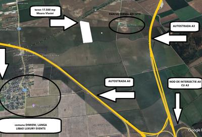 Teren agricol extravilan de 17500 mp, în Moara Vlăsiei - 2