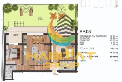 Apartament 3 camere cu Gradina proprie zona de case! - 2