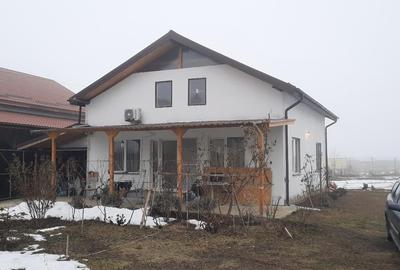 FARA COMISION casa P+M pe structura metalica garaj  beci teren 1256mp - 2