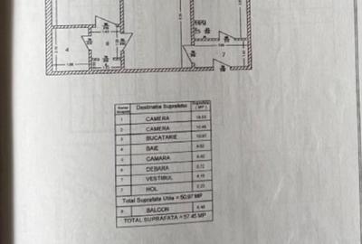 Apartament cu 2 camere semidecomandat în Turda - 15