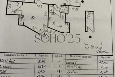 Apartament cu 3 camere semidecomandat, mobilat în Eminescu - 9