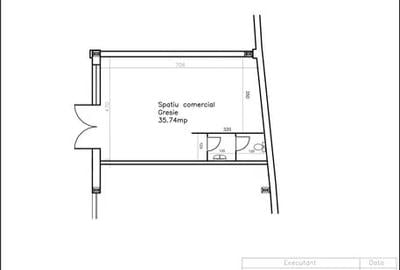 Spațiu comercial, de 36 mp, în Mărăști - 2