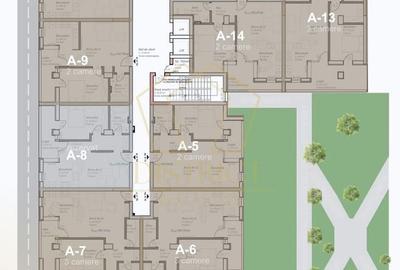 Apartament de lux cu 2 camere și balcon de 7 mp | Calea Aradului - 1