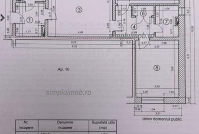 Apartament cu 3 camere semidecomandat, mobilat în Tei - 1