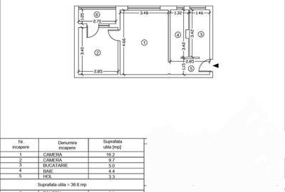 Apartament 2 camere zona Tomis III - 12