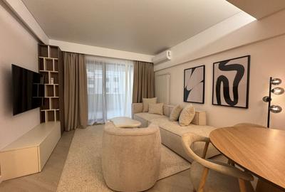 Apartament cu 3 camere semidecomandat, mobilat în Pipera - 2